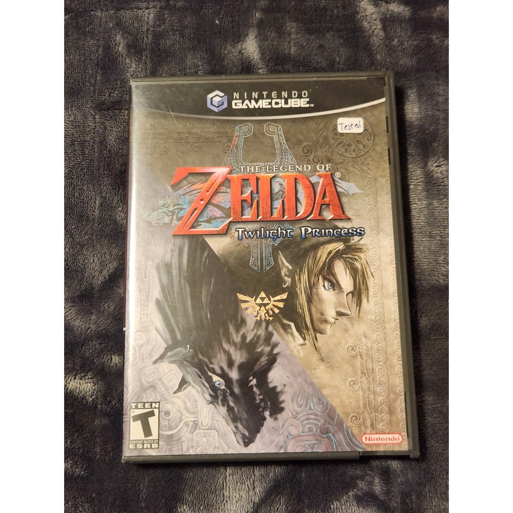 The Legend of Zelda Twilight Princess Nintendo GameCube Tested CIB